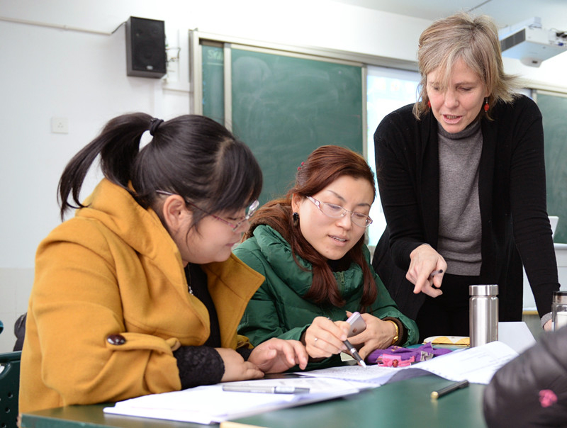 report maanshan 3 - 我校承办马鞍山中小学英语教师PTS培训